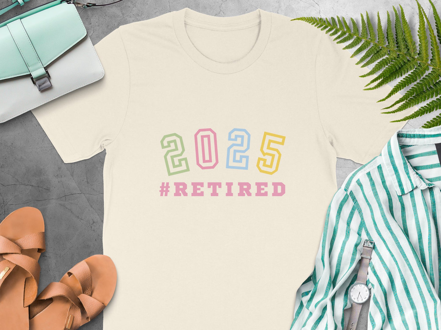 2025 Retired Hashtag Themed Comfortable T-shirt product