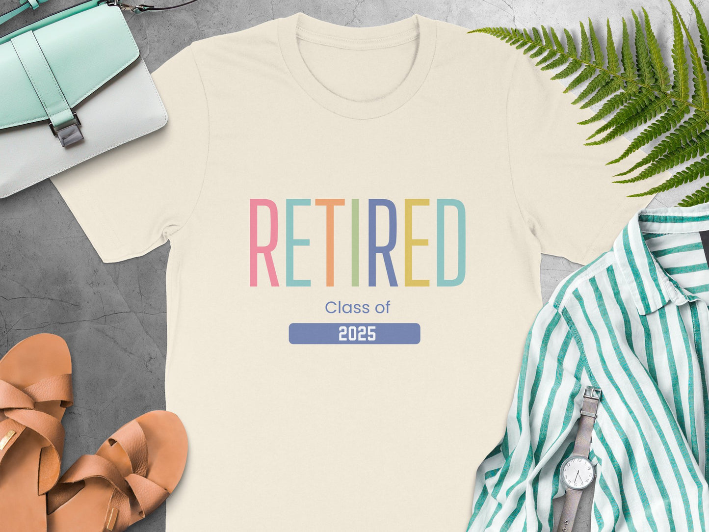 RETIRED Class of 2025 Colorful Design Tshirt product