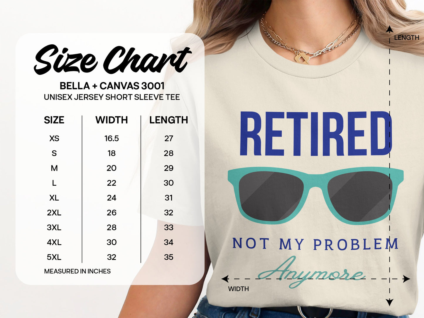 Retired Not My Problem Anymore T-Shirt product type