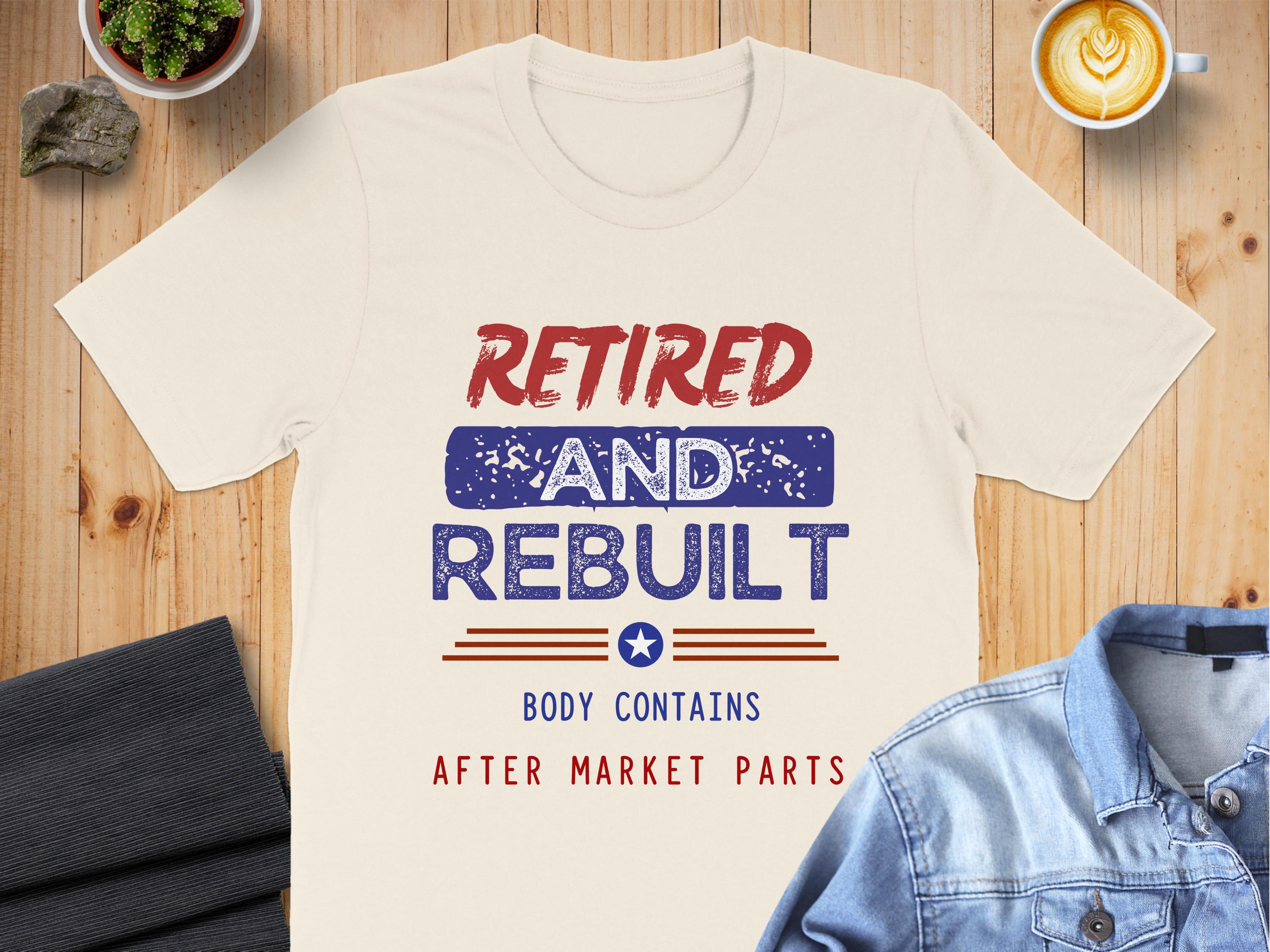 Retired And Rebuilt Body Contains After Market Parts product