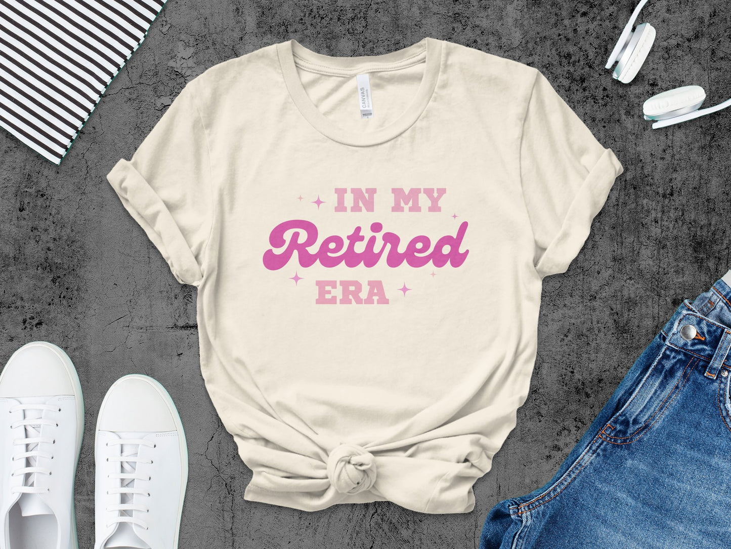 In My Retired Era Cute Relaxing Trendy Shirt product type