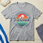 Officially Retired Vacation 2026 T-Shirt for Summer Fun
