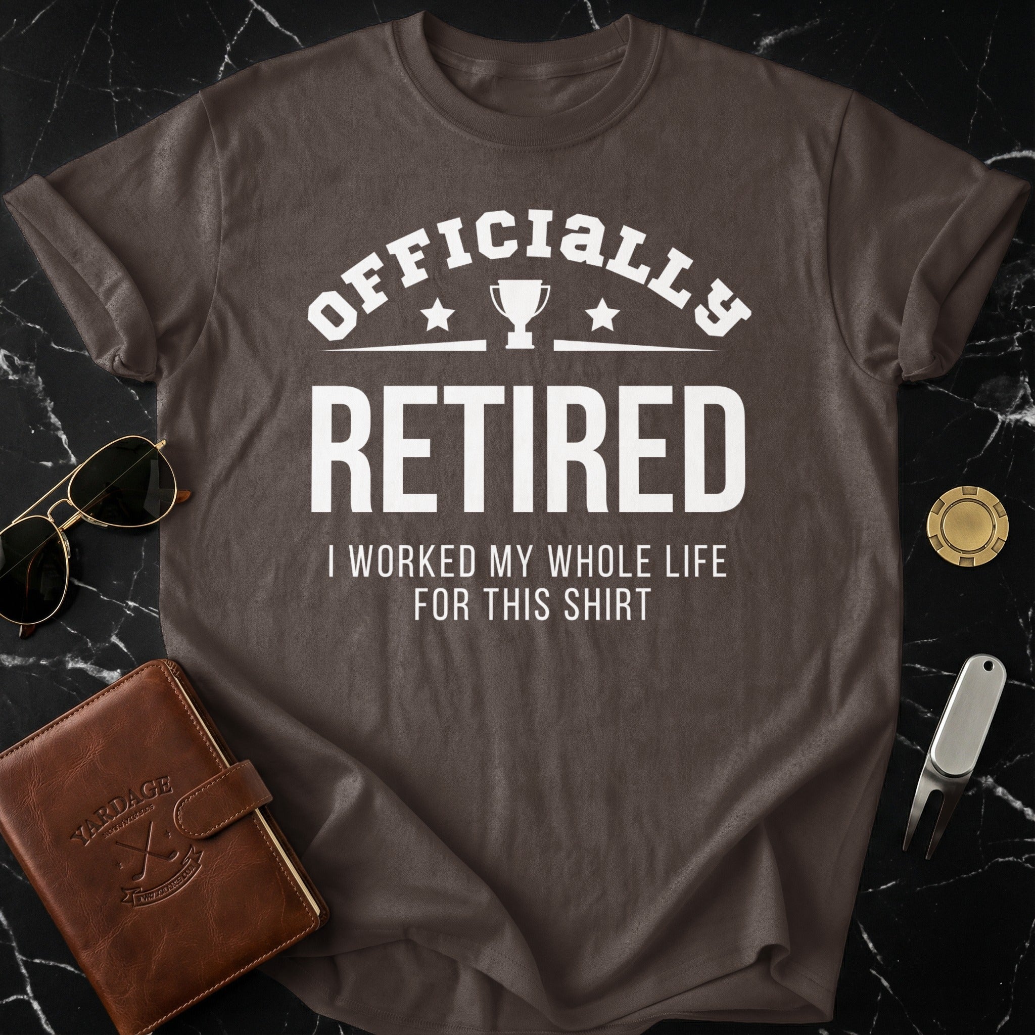 Officially Retired Funny Retirement T-Shirt