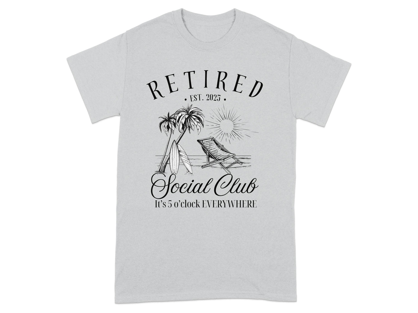Retired Social Club It's 5 O'Clock Everywhere product type