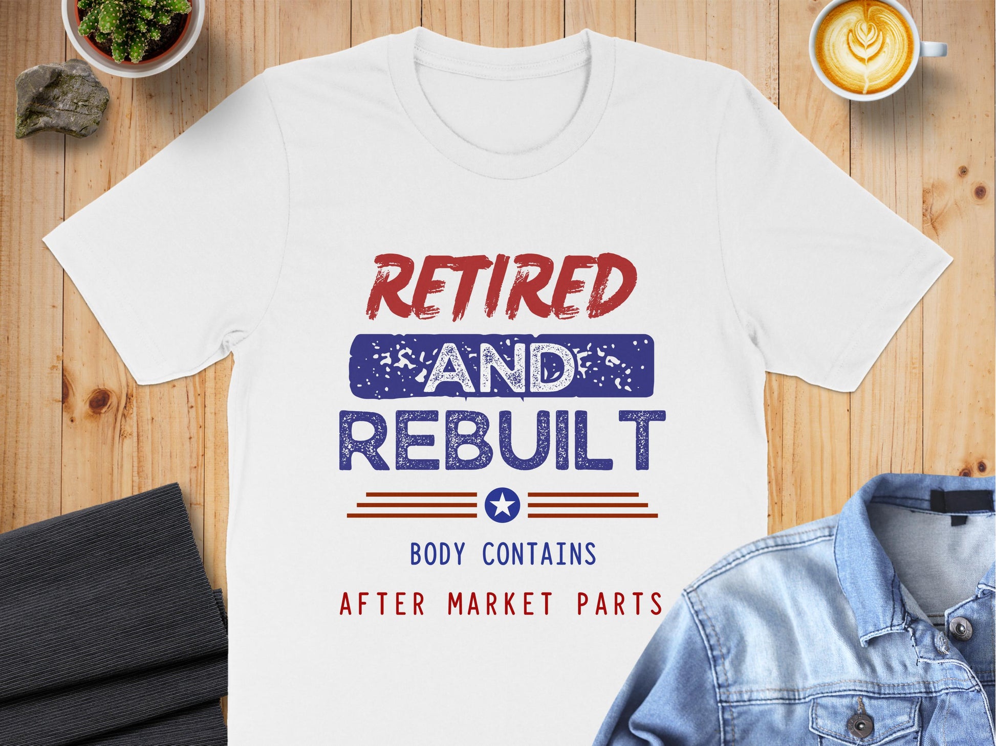 Retired And Rebuilt After Market Parts Shirt product type