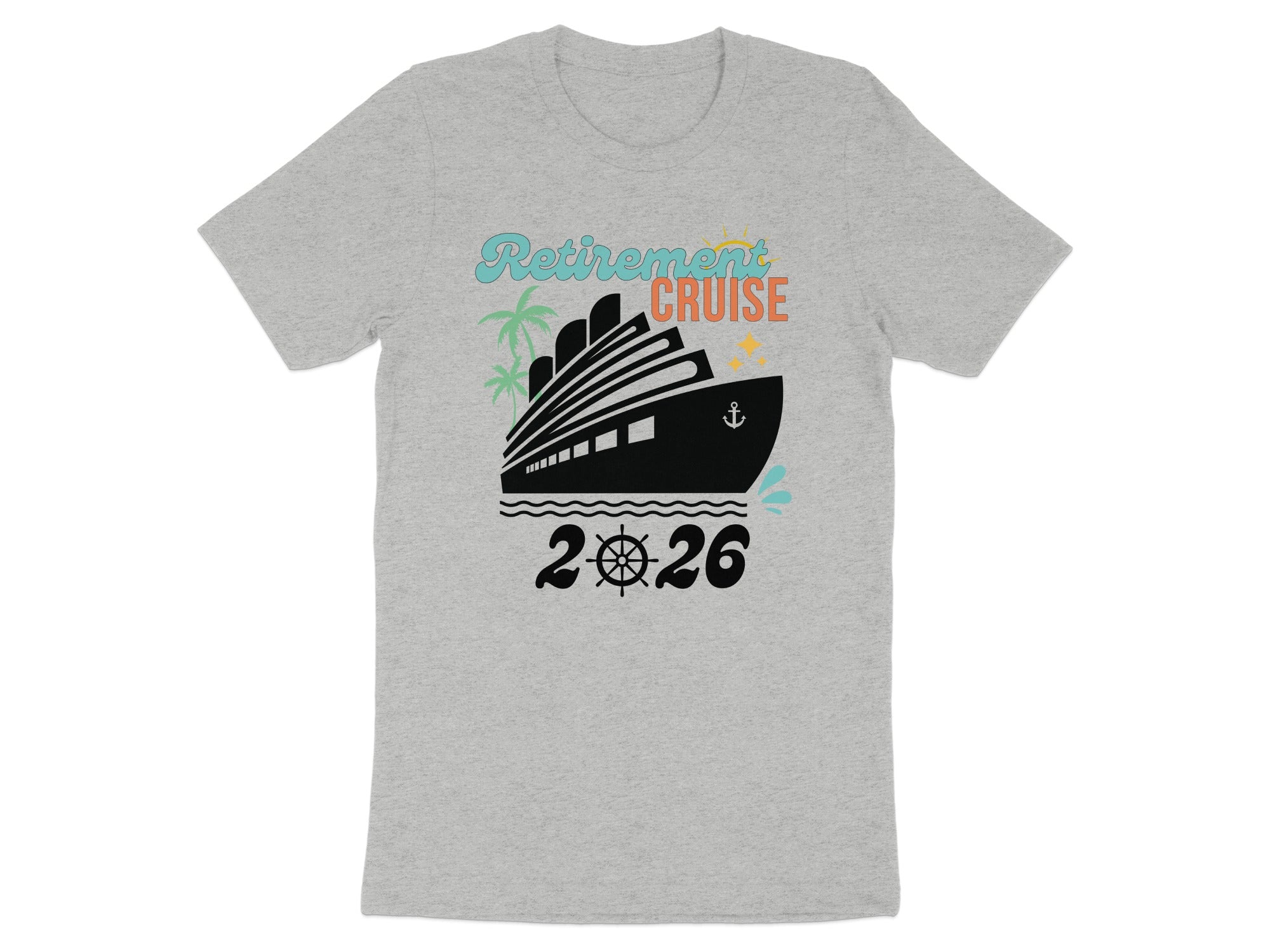 Retirement Cruise 2026 Graphic T-Shirt for Sale