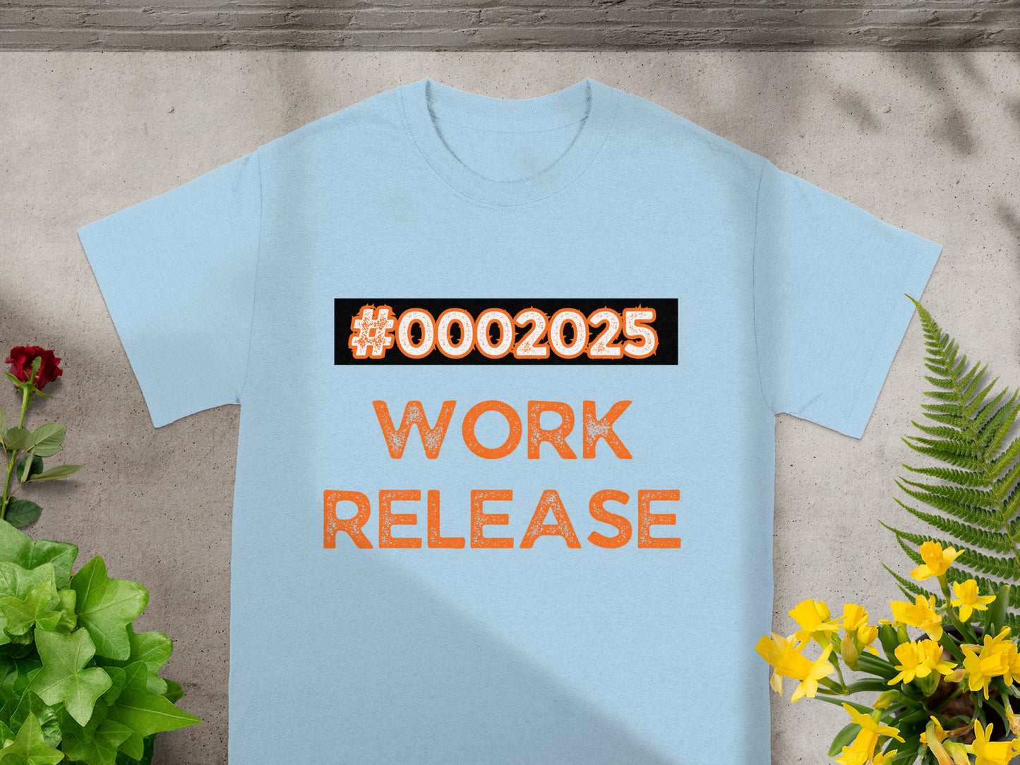 #0002025 Work Release Graphic Tee product