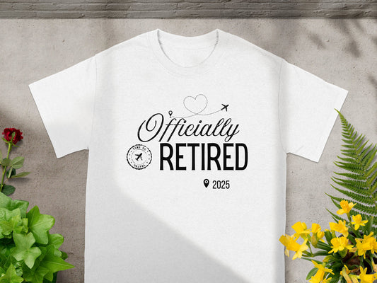 Officially Retired 2025 Heart Themed T-Shirt product