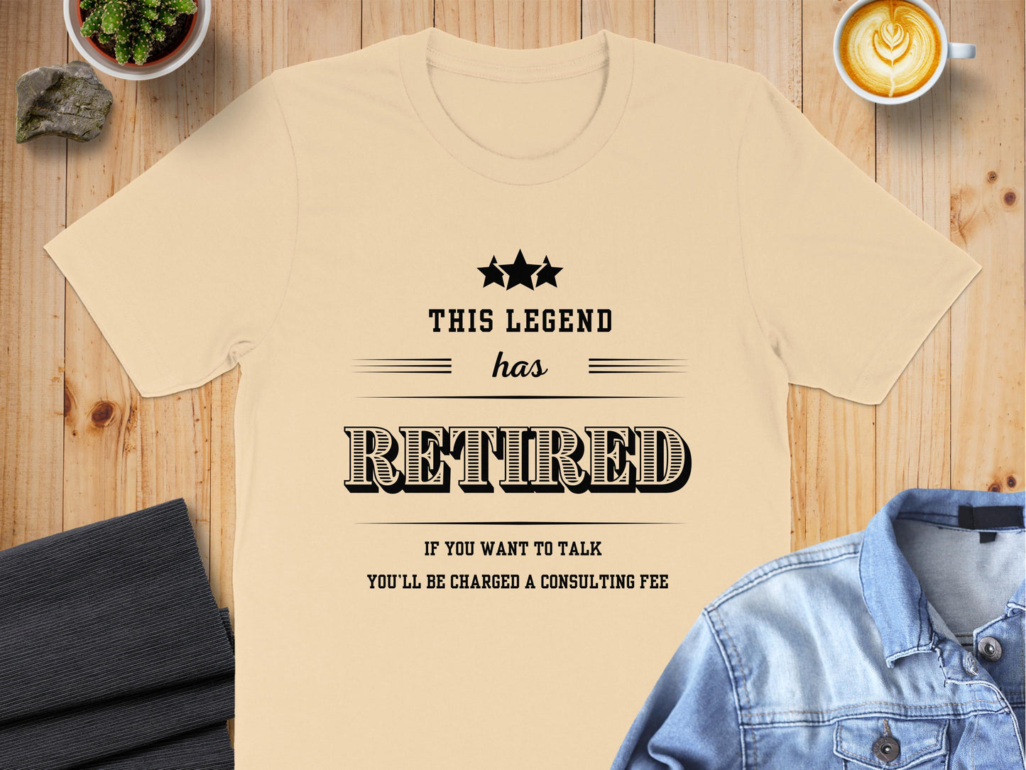 This Legend Has Retired Consulting Fee T-Shirt product