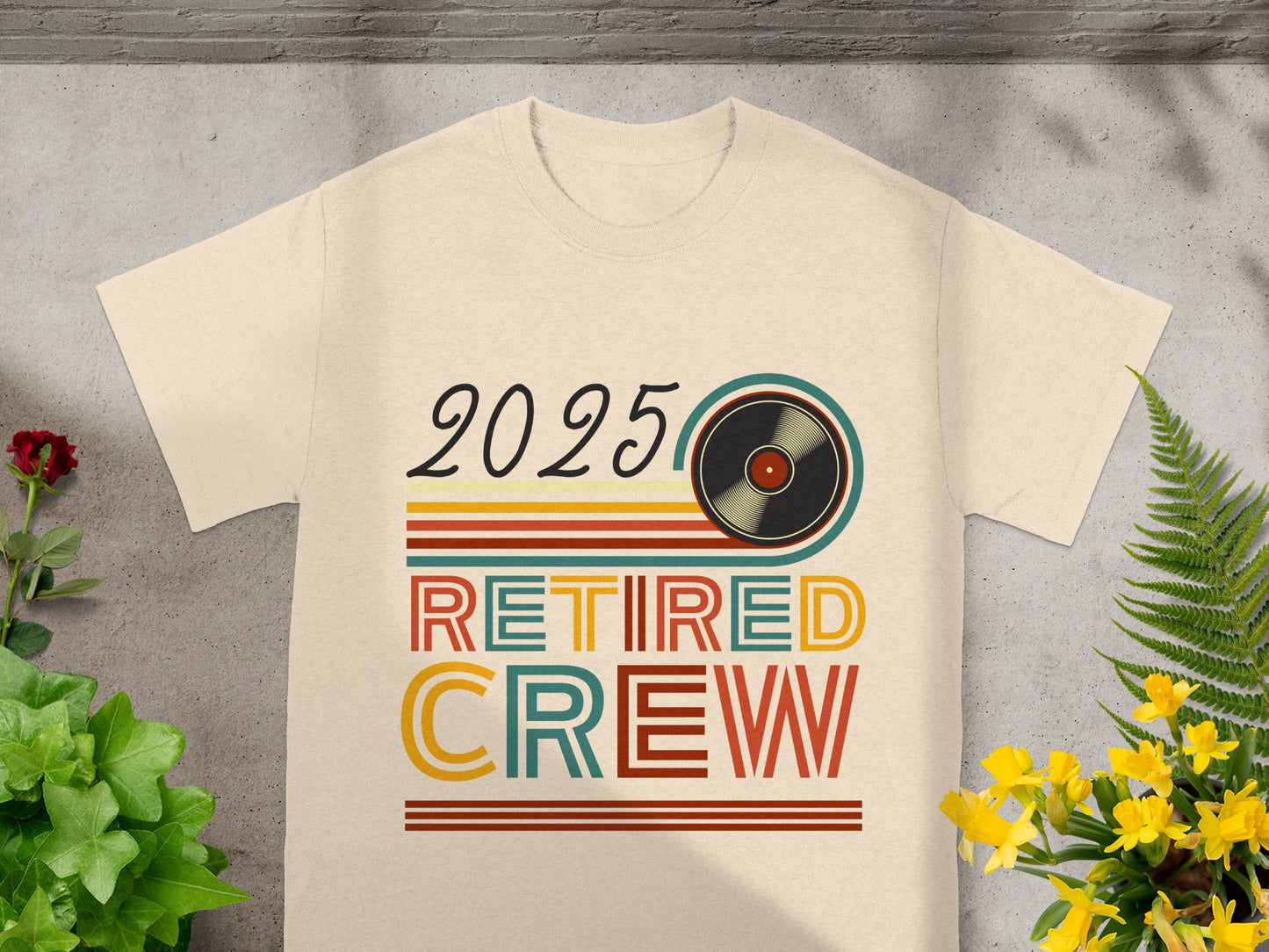 2025 Retro Retired Crew Graphic Tee Apparel product type
