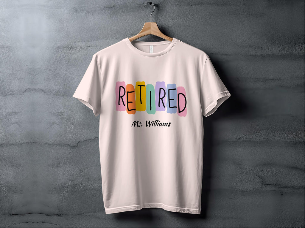 Colorful Retired Mr. Williams Printed Shirt product