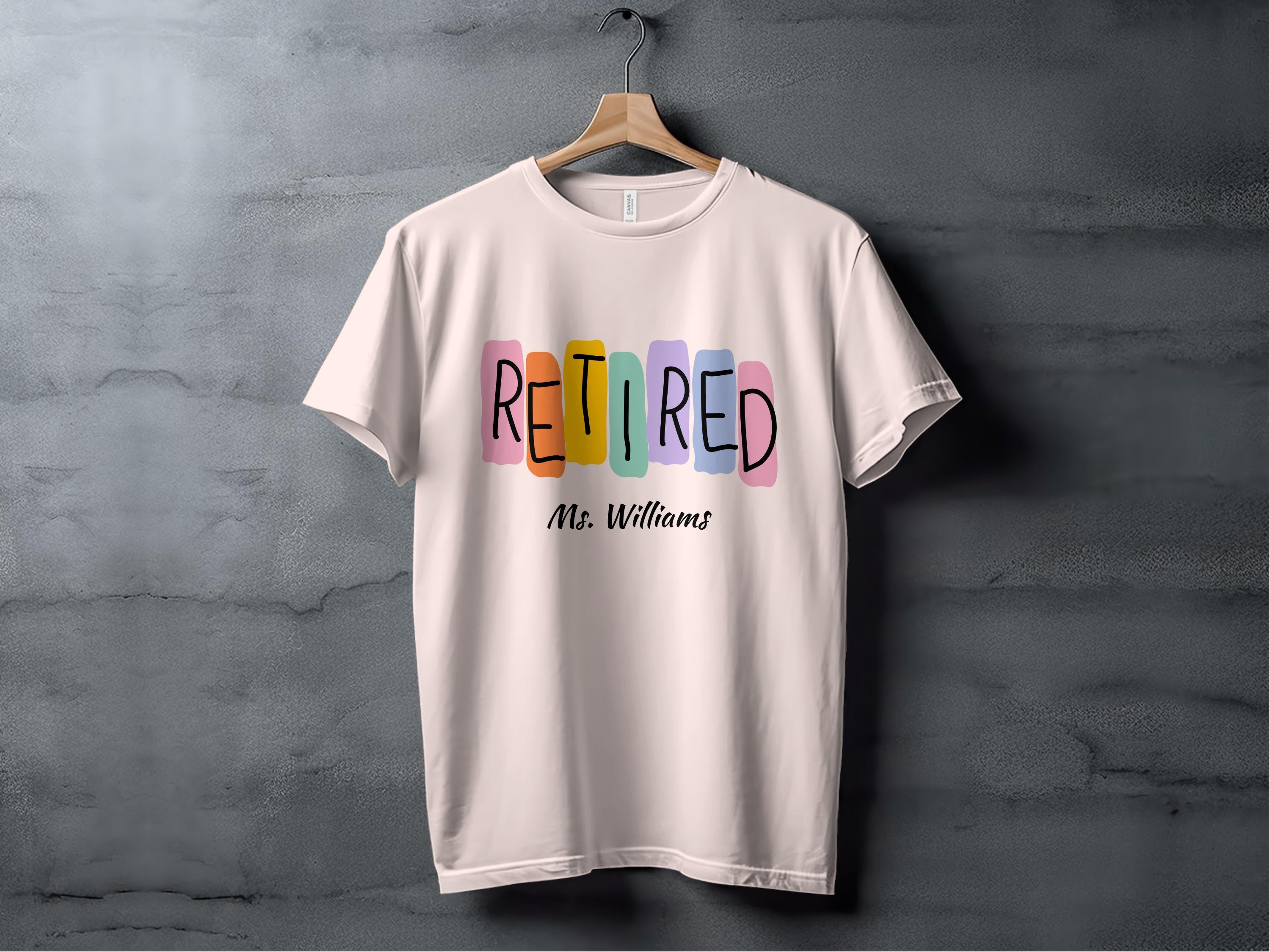 Colorful Retired Mr. Williams Printed Shirt product
