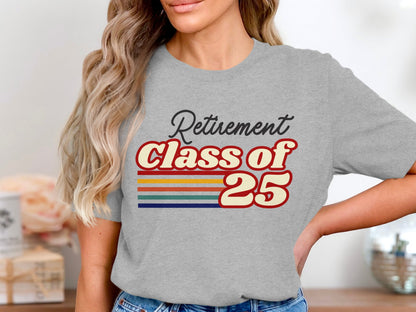 Retirement Class of 25 Graphic Tee Shirt product