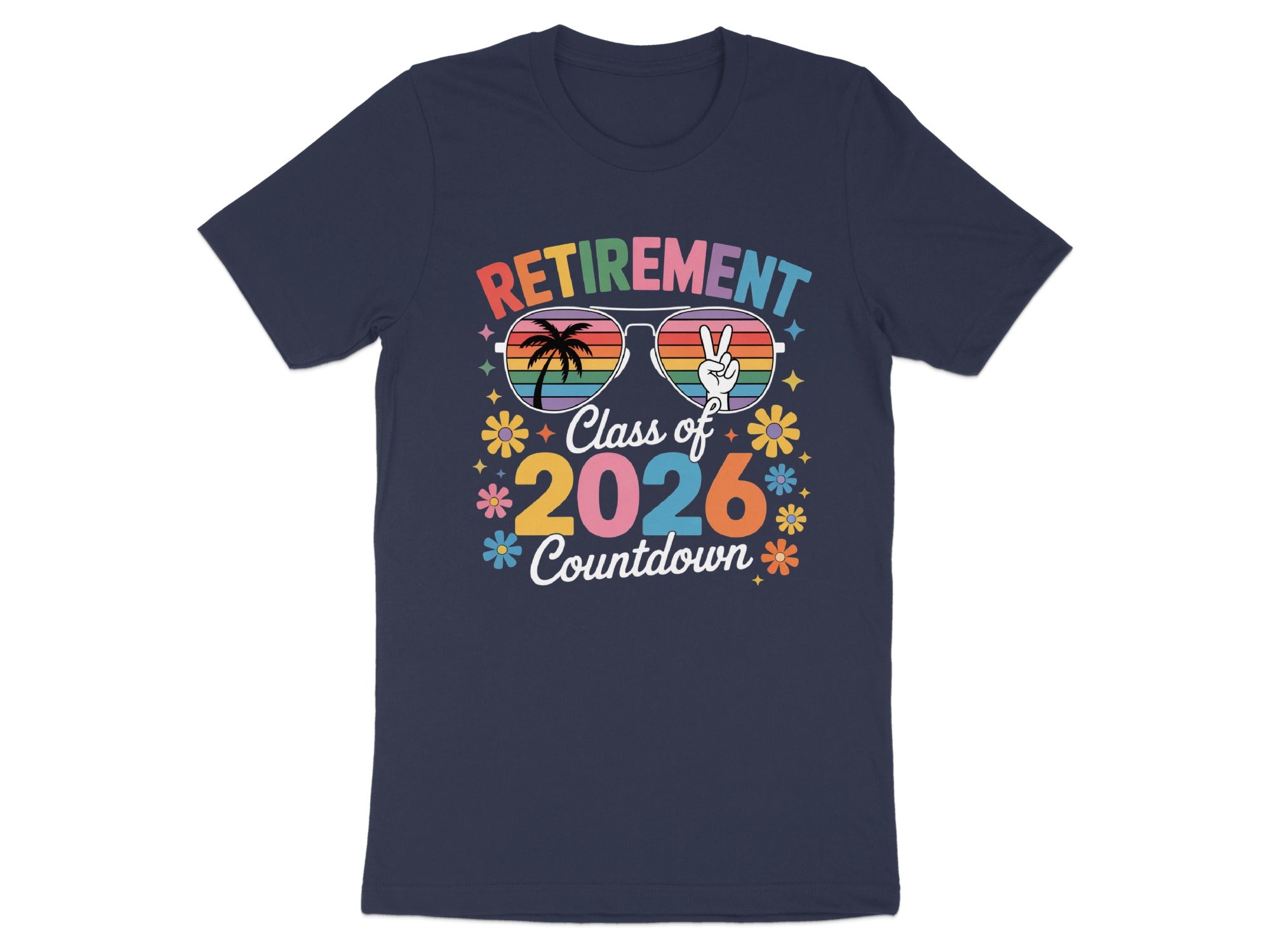 Retirement Class of 2026 Countdown T-Shirt