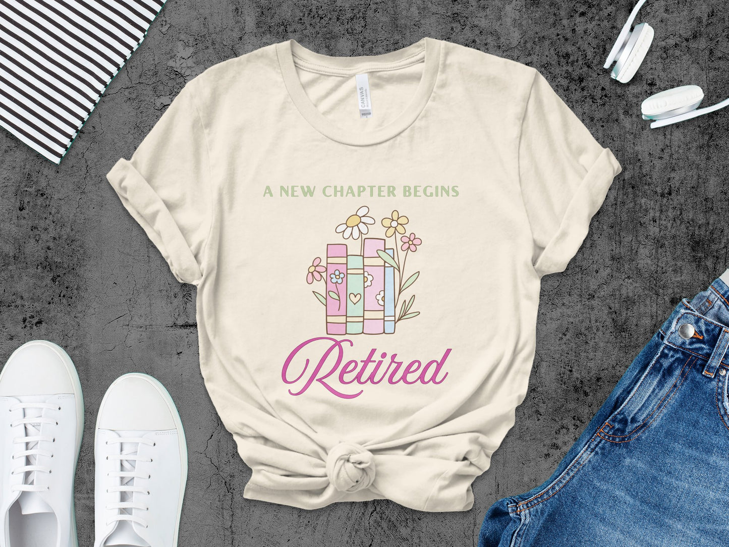 A New Chapter Begins Retired T-Shirt product type