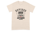 Retired 2025 Not My Problem Anymore Done T-Shirt Product