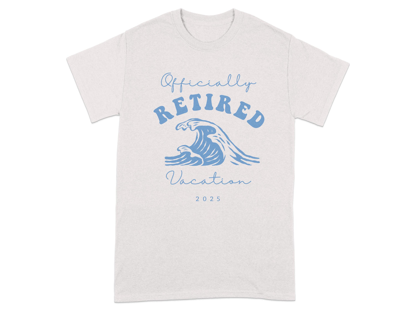 Officially Retired Vacation 2025 Graphic Tee product