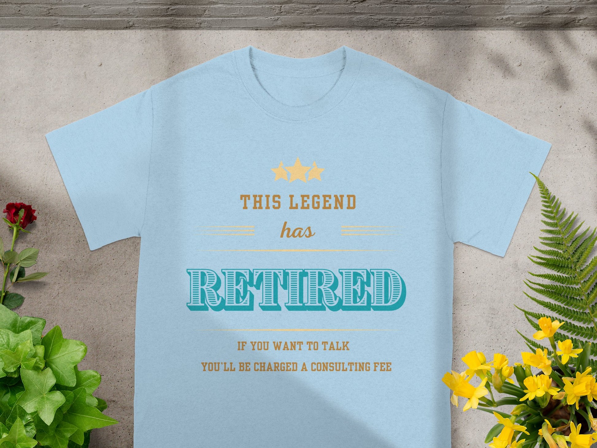 This Legend Has Retired Consulting Fee T-shirt product