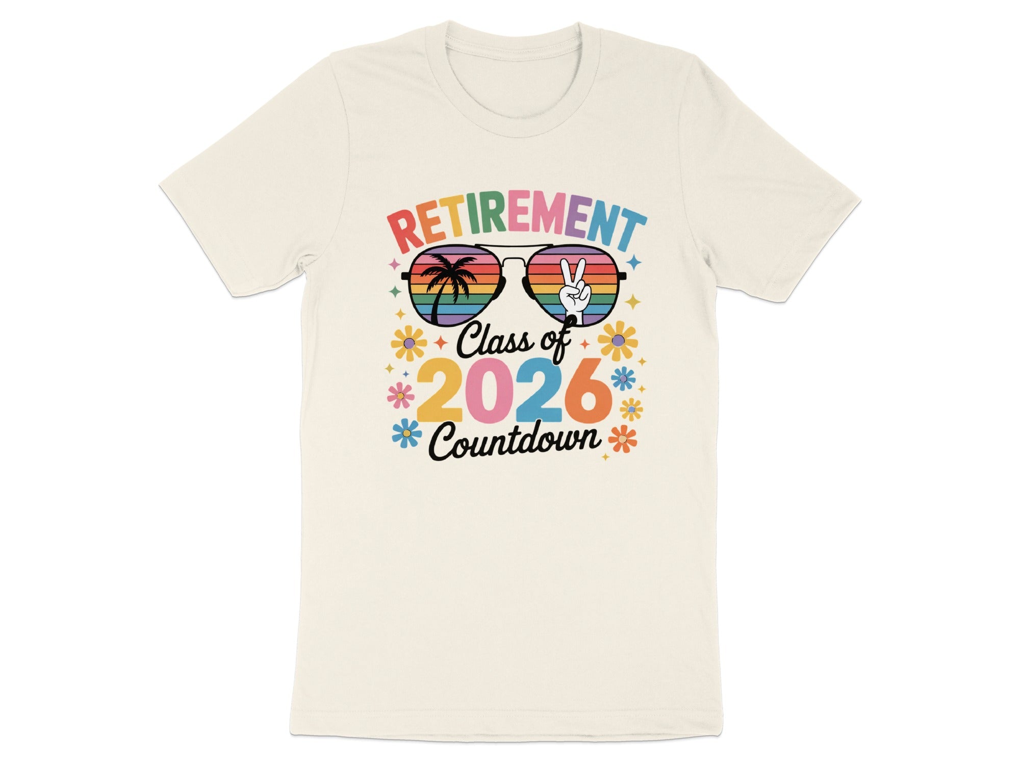 Retirement Class of 2026 Countdown T-Shirt