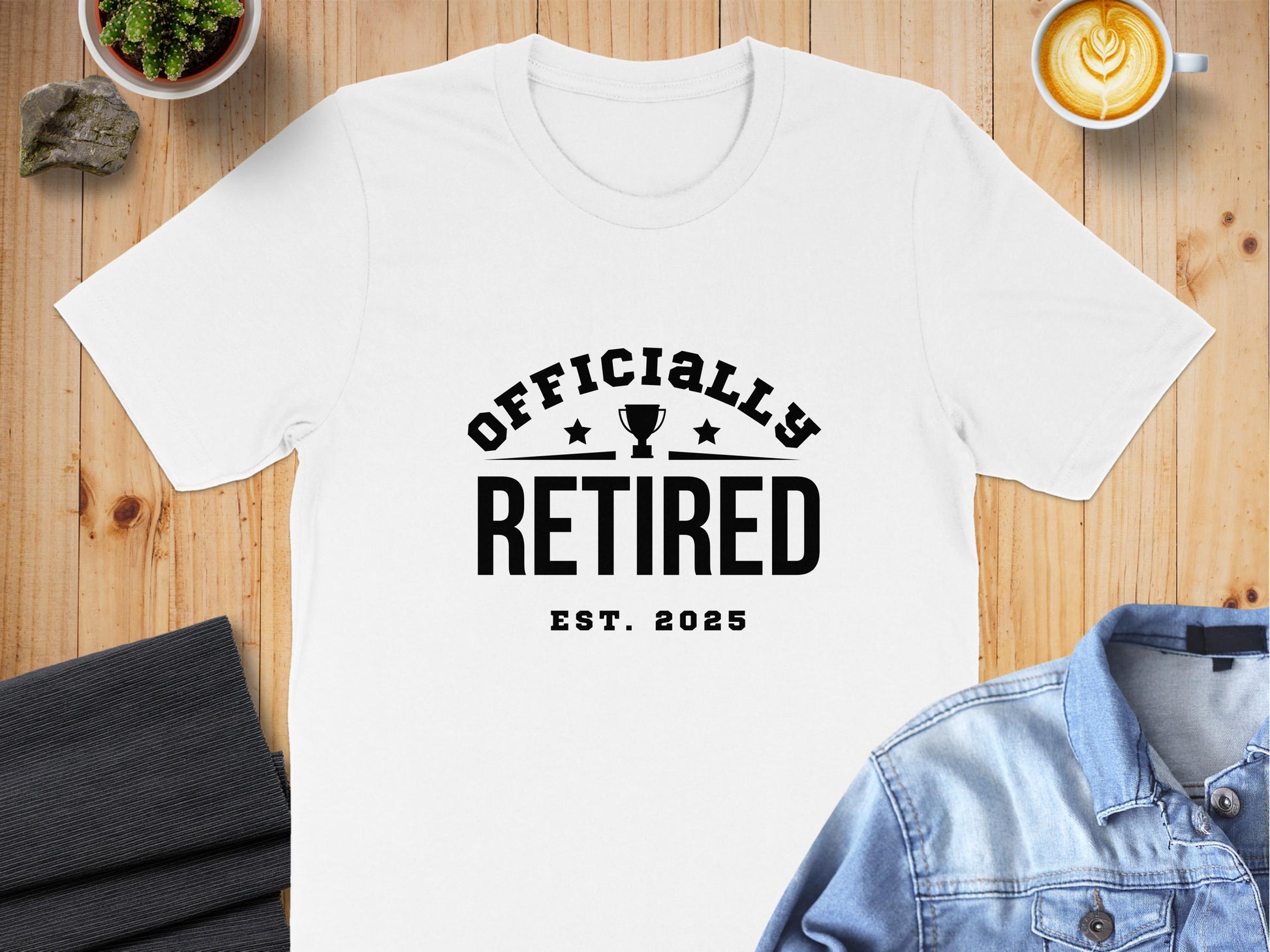 Officially Retired EST 2025 Graphic T-Shirt product