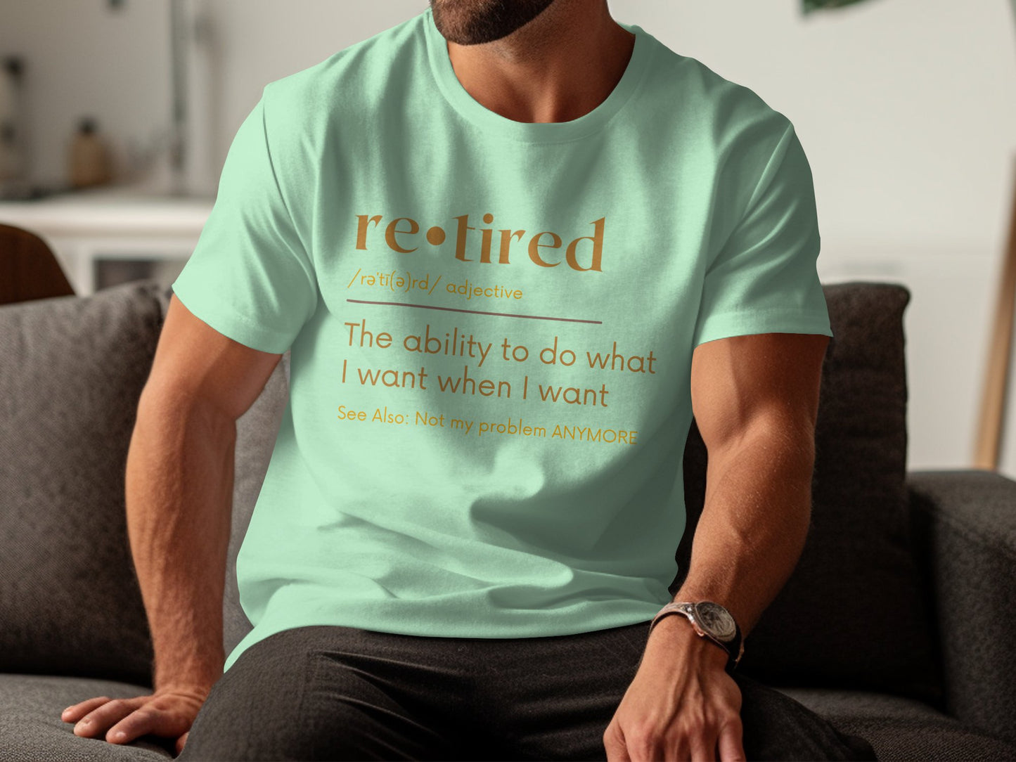 Retired Definition Humorous Shirt Perfect Gift Product