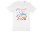 2026 Retirement Cruise Graphic Tee Shirt