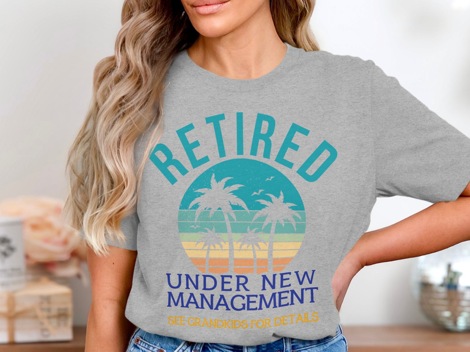 Retired Under New Management Grandkids Unisex T-shirt product type