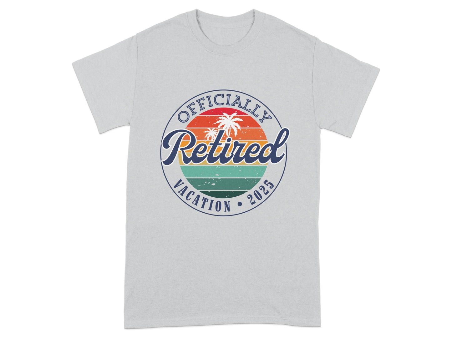 Officially Retired Vacation 2023 T-Shirt product type