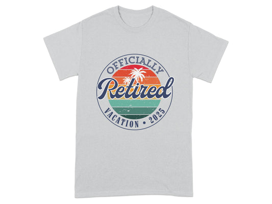 Officially Retired Vacation 2023 T-Shirt product type
