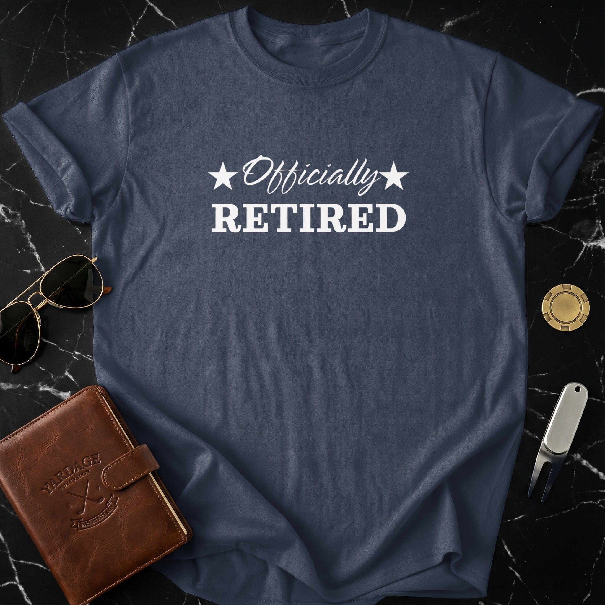Officially Retired T-Shirt Fun Retirement Celebration