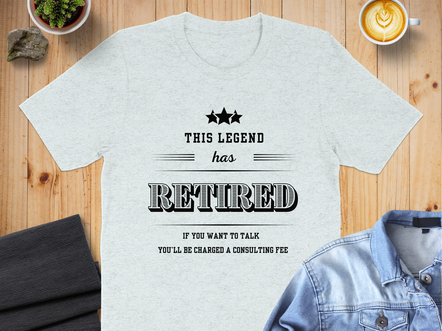 This Legend Has Retired Consulting Fee Product Shirt