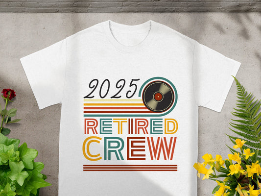 2025 Retired Crew Retro Colors Unisex T-Shirt product