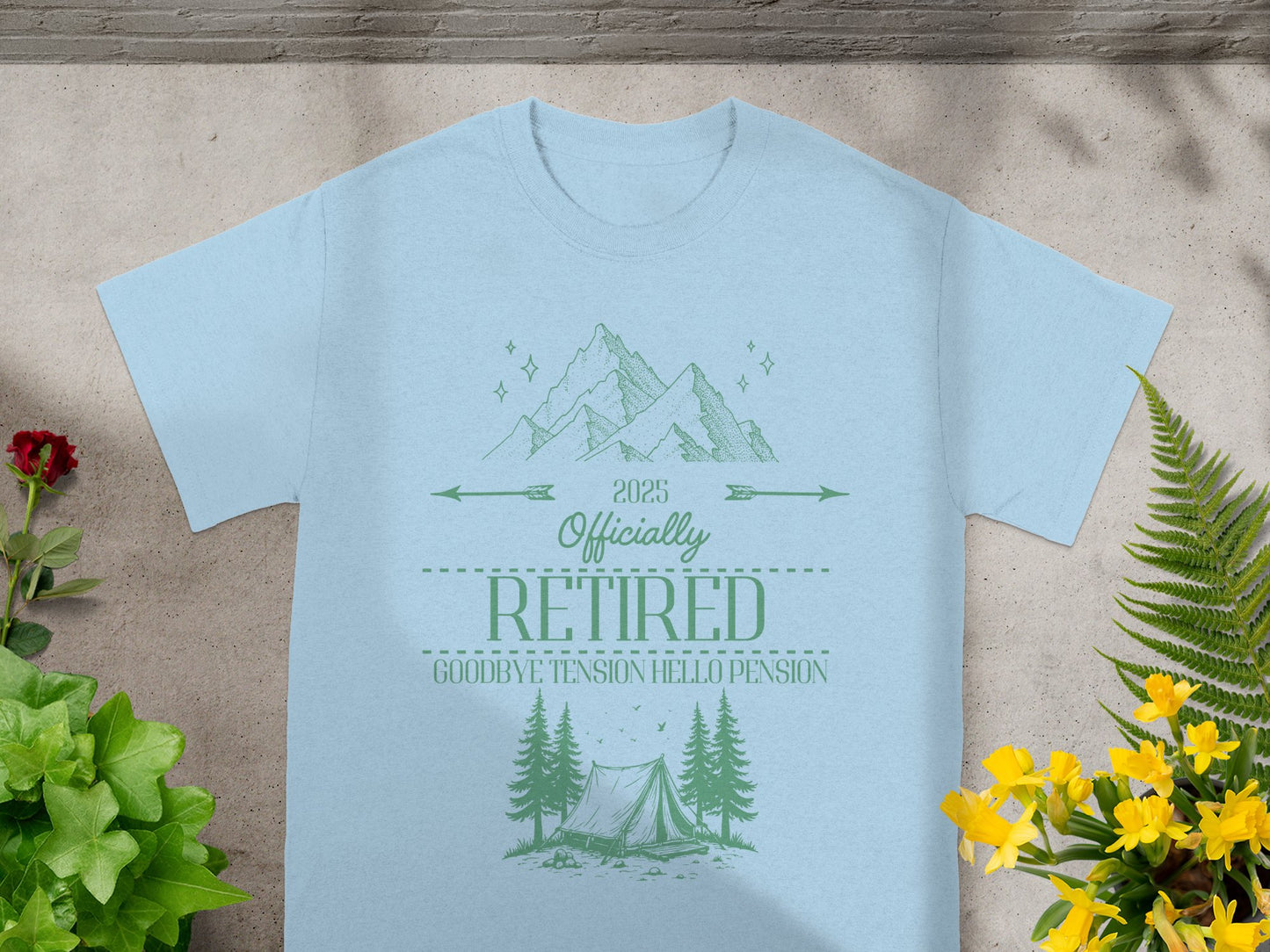 2023 Officially Retired Goodbye Tension Hello Pension product product