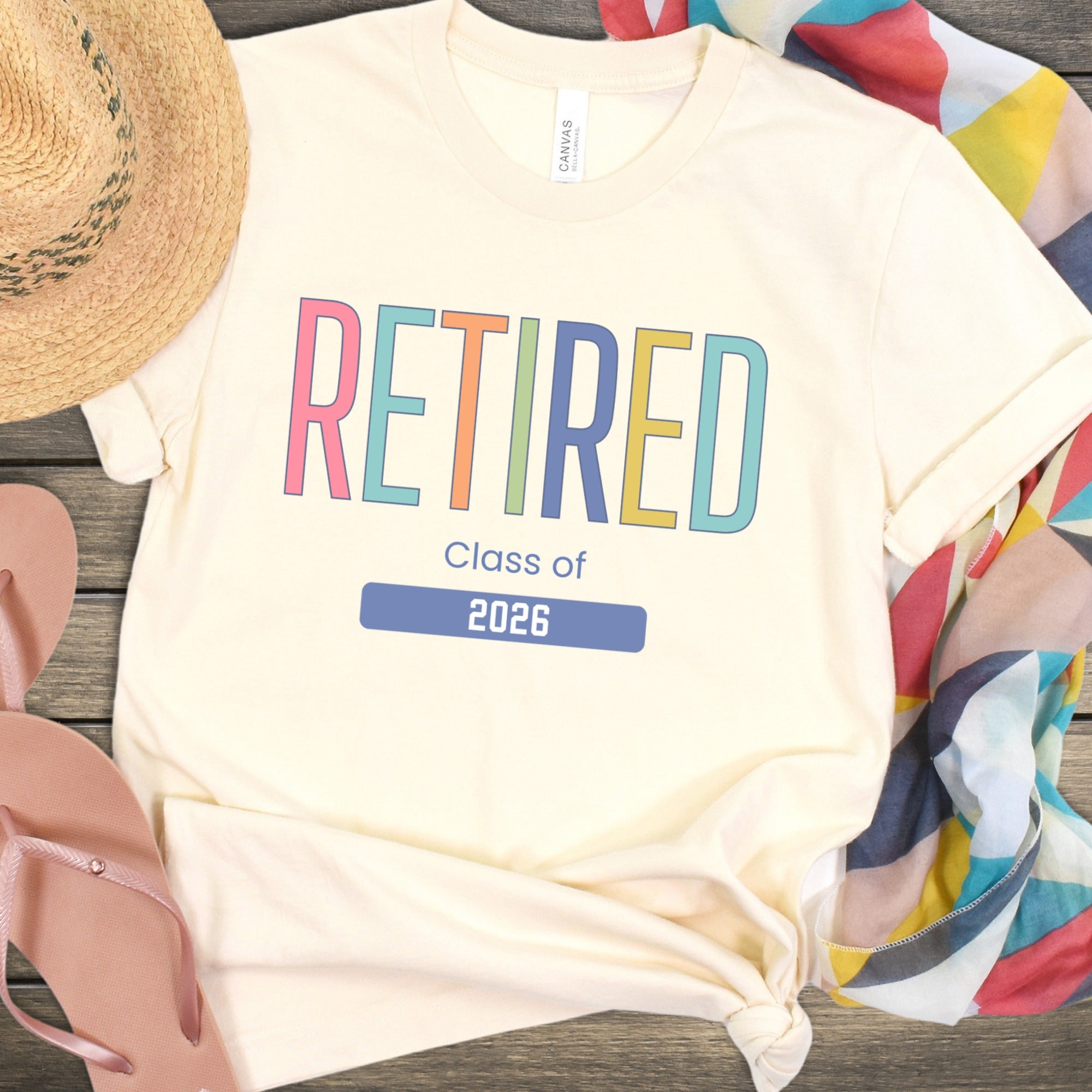 RETIRED Class of 2026 Tshirt Retirement Gift Idea