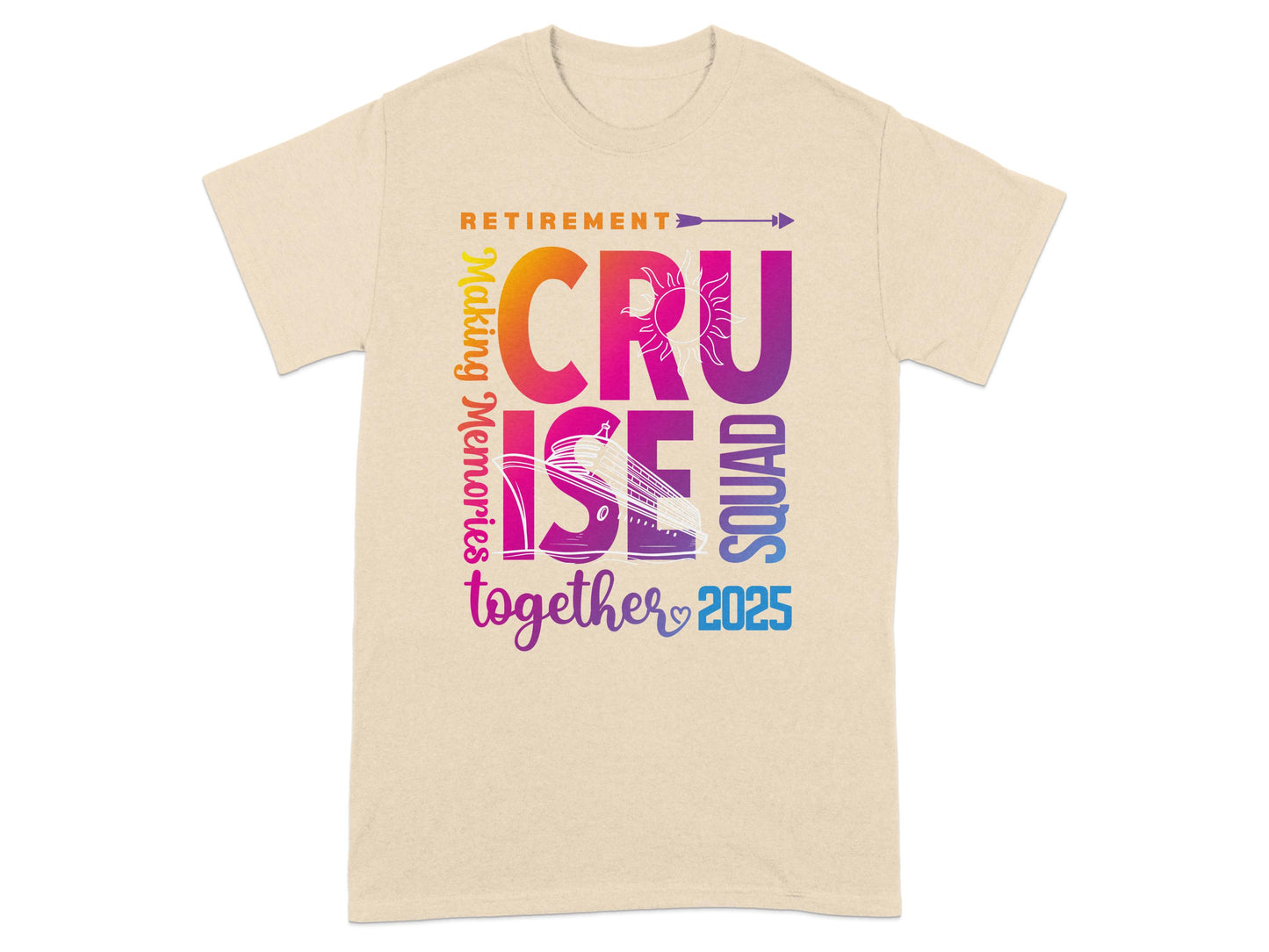 Retirement Cruise Squad Making Memories 2025 product type