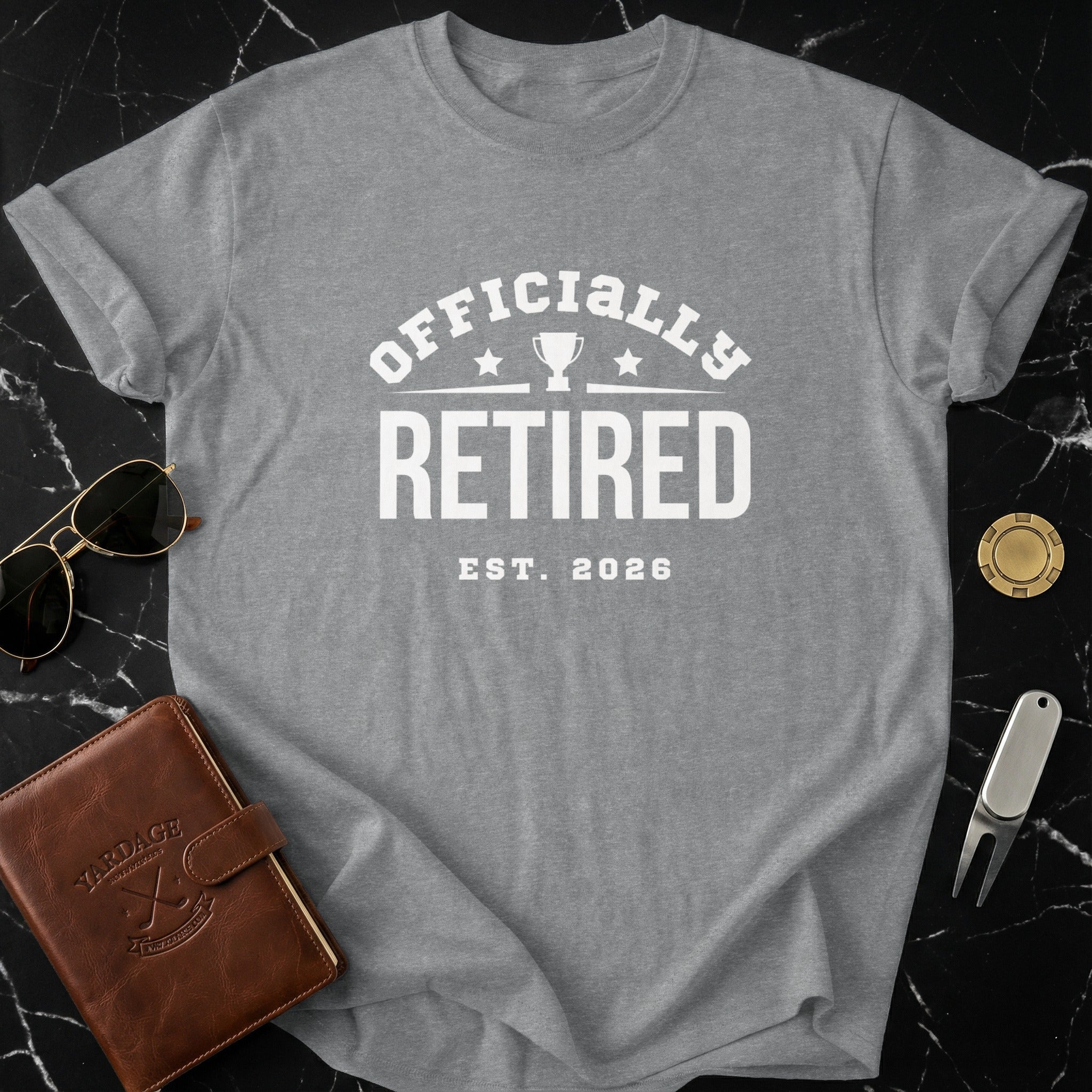 Officially Retired Est 2026 Retirement Shirt for Sale