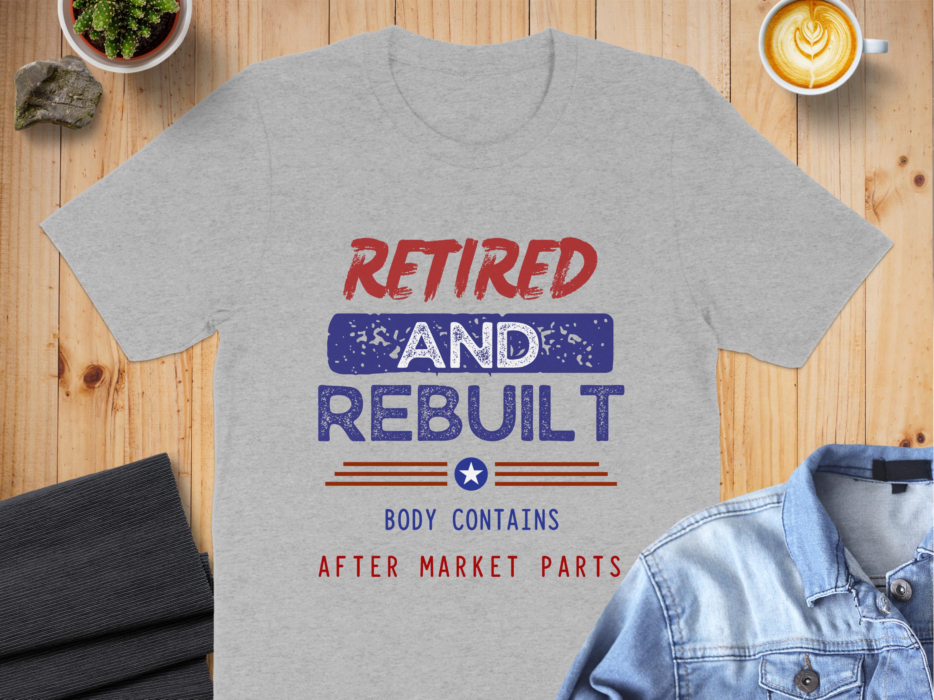 Retired and Rebuilt Body Contains After Market Parts product