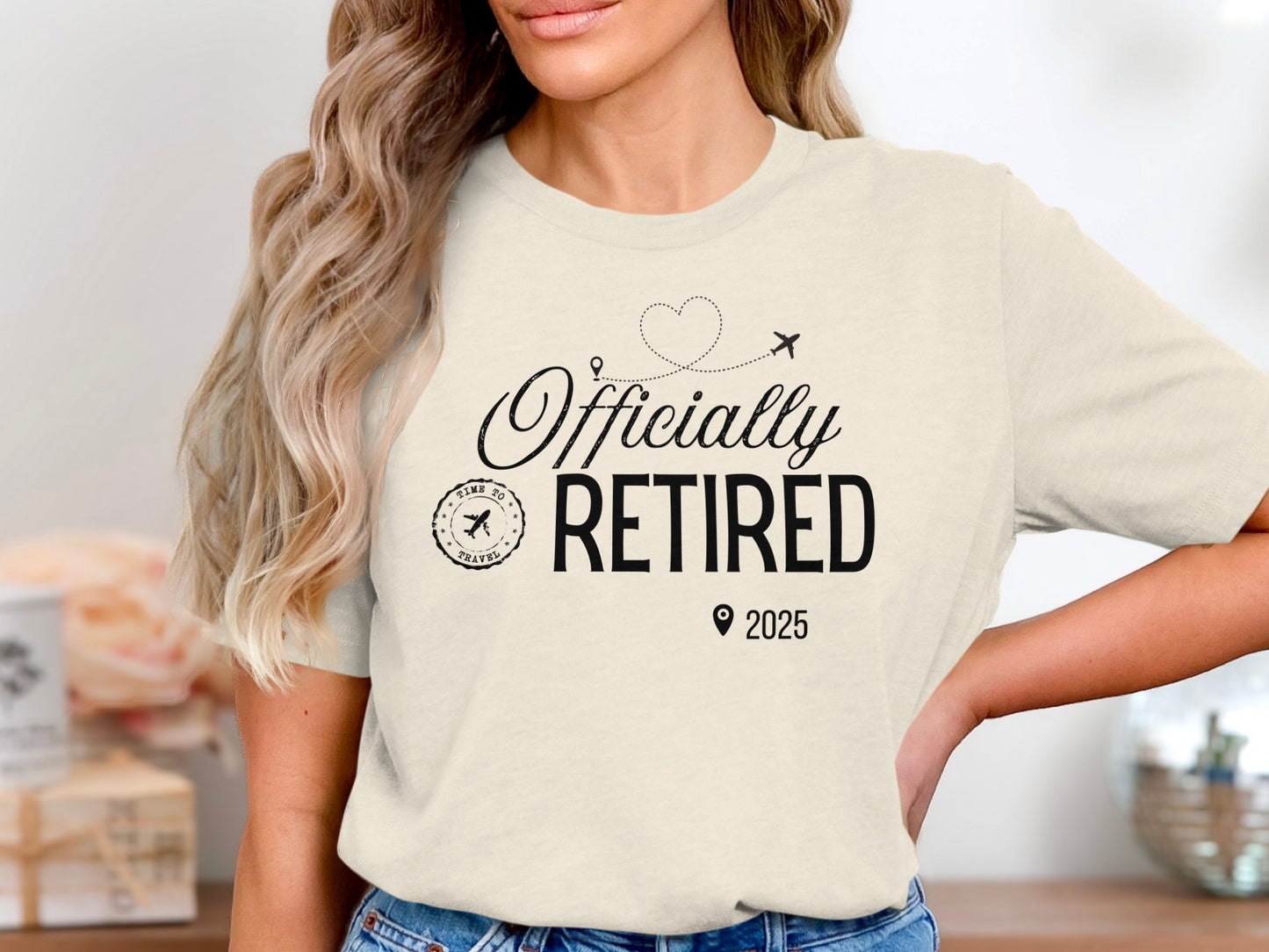 Officially Retired 2025 Graphic Tee Shirt product type