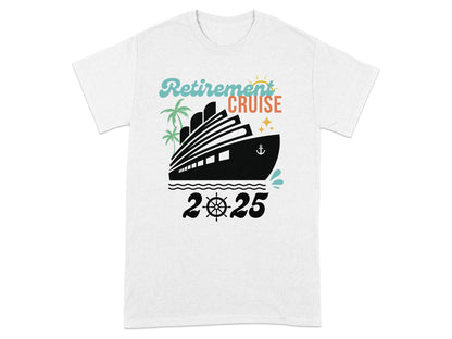 Retirement Cruise 2025 Graphic T-Shirt product type