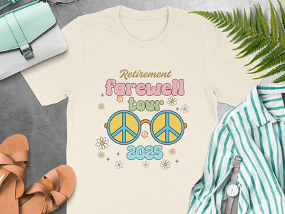Retirement Farewell Tour 2025 Shirt product type