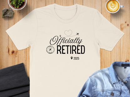 Officially Retired 2025 T-Shirt Product