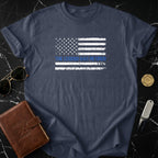 The Legend Has Retired USA Flag Graphic T-shirt