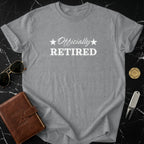 Officially Retired Graphic T-Shirt for Relaxing Days