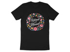 Retired and Blessed Floral Design T-Shirt Product