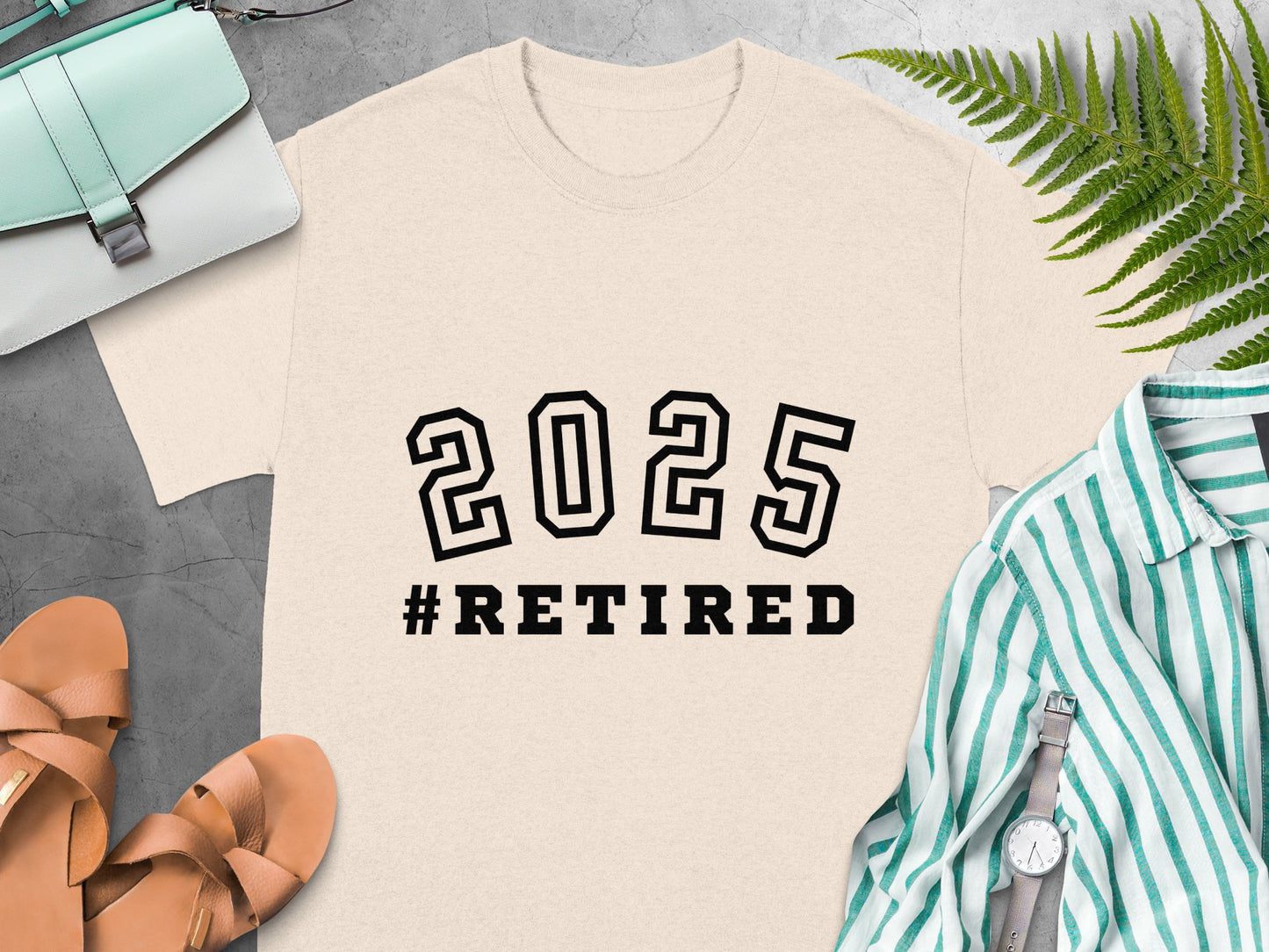 2025 Retired Design for Retirement Celebration product