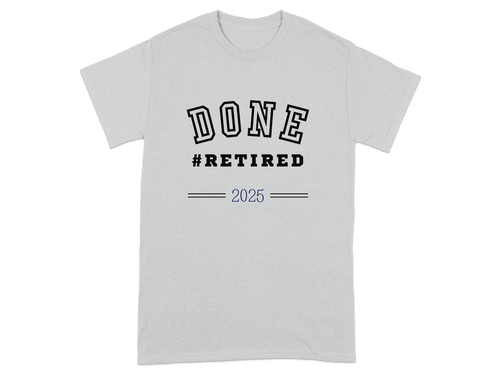 DONE #RETIRED 2025 Graphic T-shirt product type