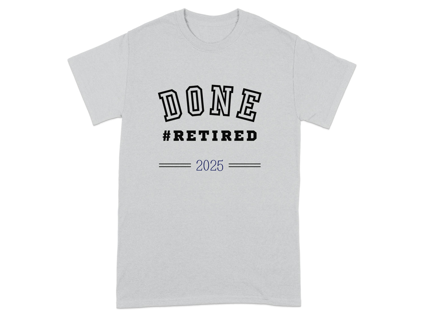 DONE #RETIRED 2025 Graphic T-shirt product type