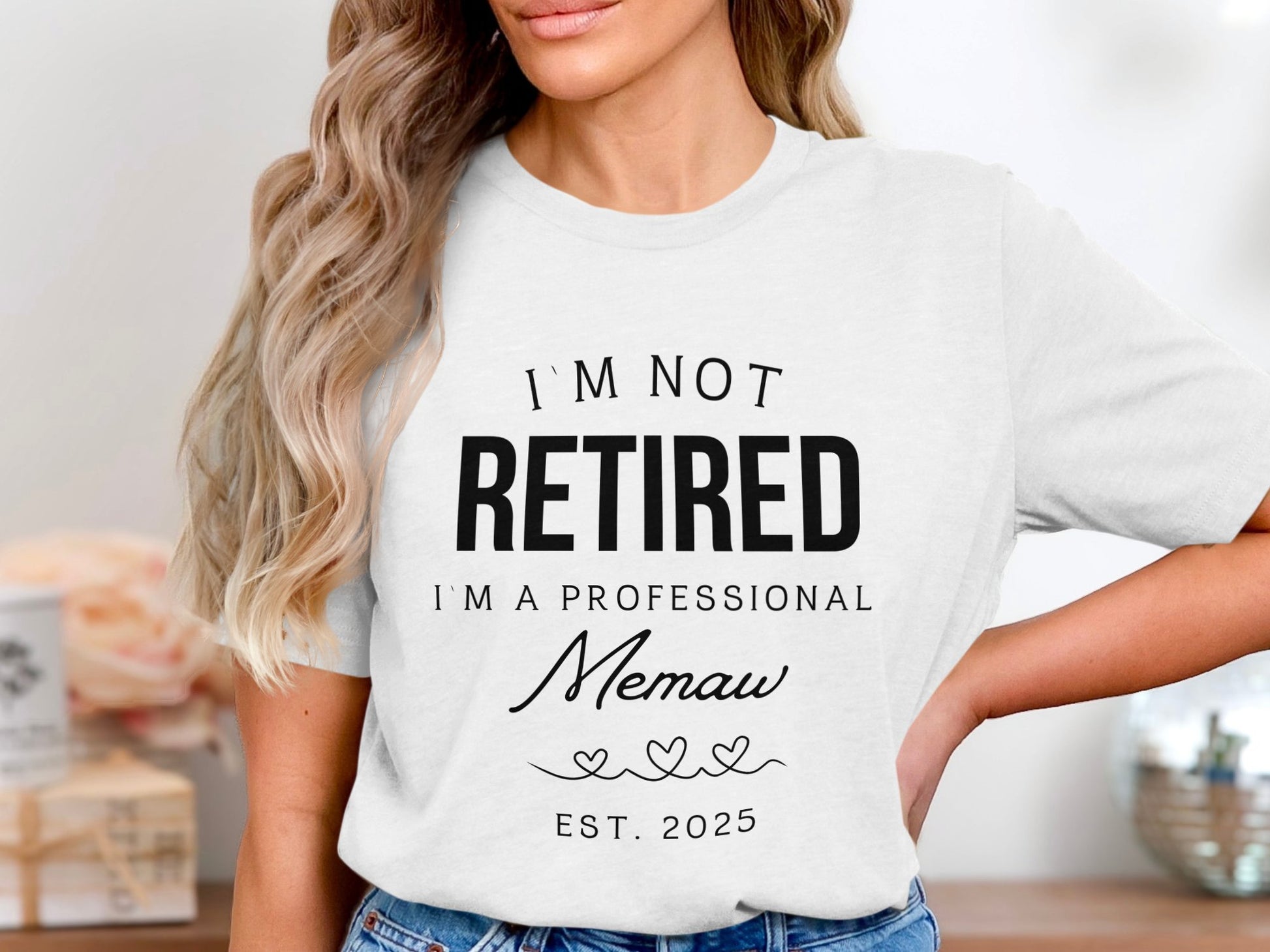 I'm Not Retired I'm a Professional Memaw T-Shirt product