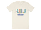 Retired Class of 2026 Colorful Unisex T-shirt