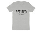 Retired Est. 2026 Graphic Tee for Retirement Celebration
